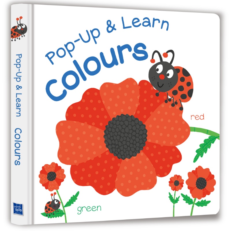 【Listen & Learn Series】Pop-Up & Learn Colours（驚喜跳跳立體書：顏色跳跳舞）（附美籍教師朗讀音檔）